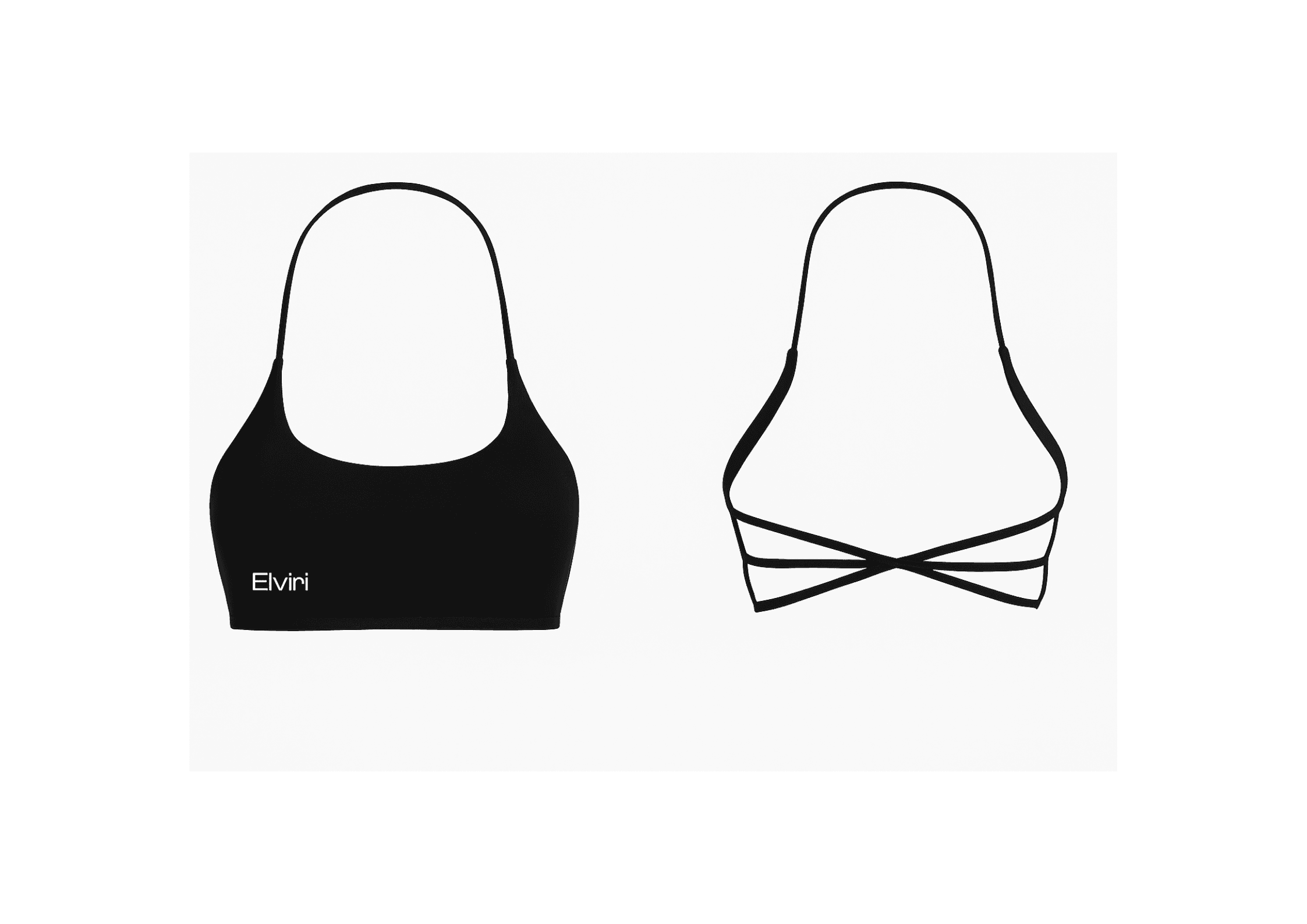 Women’s Backless Bra